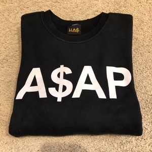 HOLDERS OF GOLD A$AP CREW NECK
